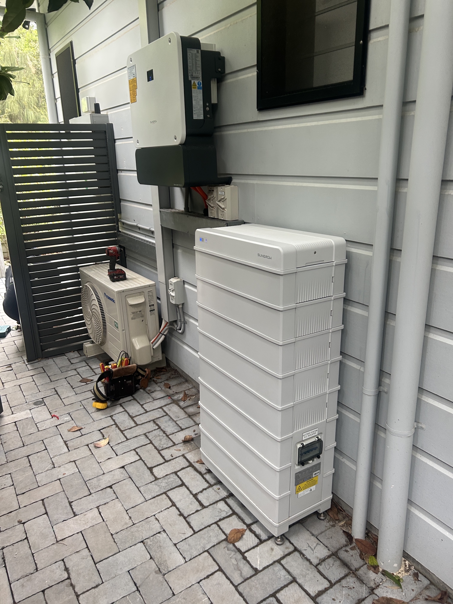 Sungrow SBR modular home battery installed by Infinite Electrical & Solar